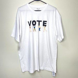 Madewell Vote Graphic Unisex T-Shirt Size Large NWT